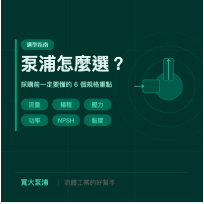 泵浦怎麼選？採購前一定要懂的 6 個規格重點.png